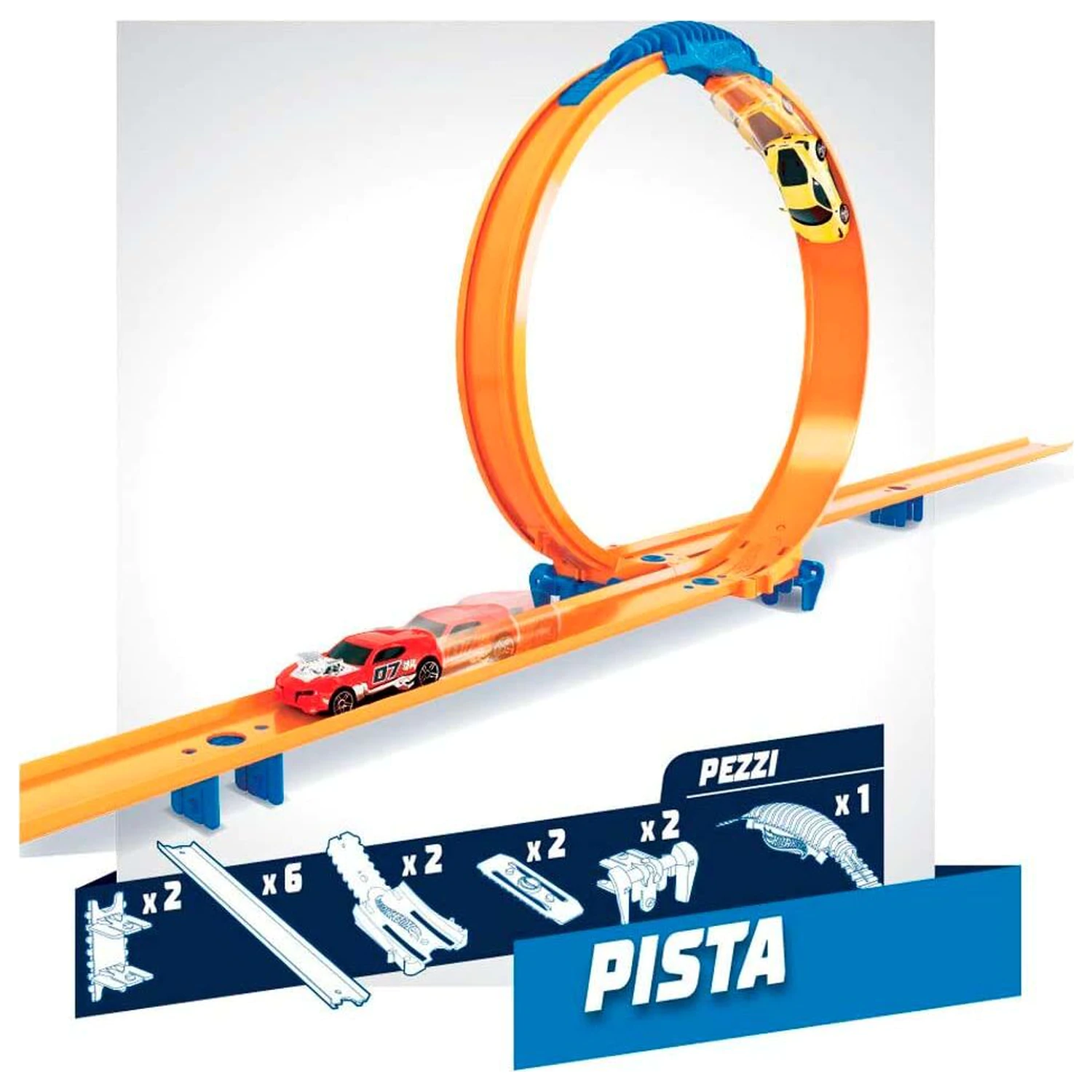 Hot Wheels 3-in-1 autó szállító és versenypálya  termékfotó
