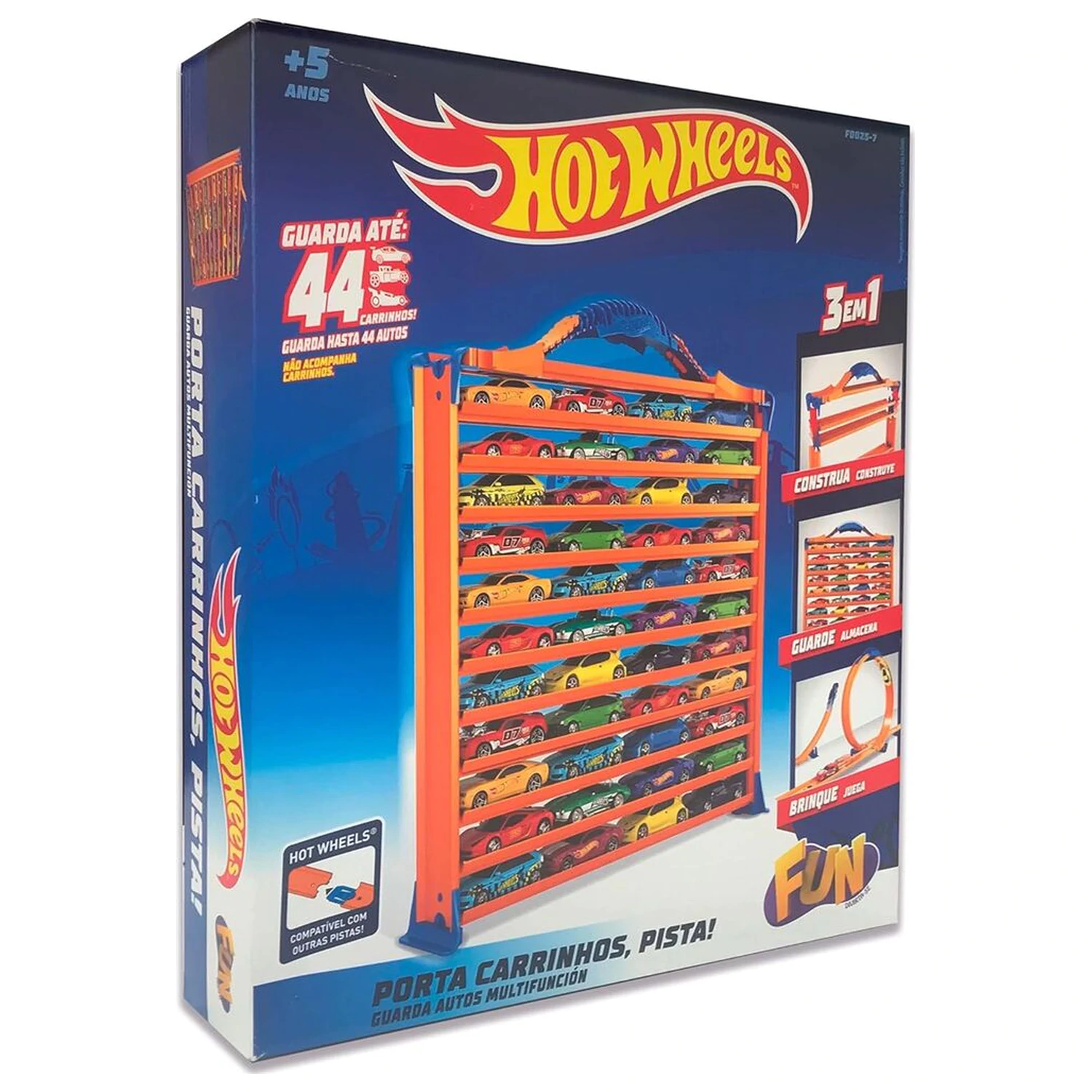 Hot Wheels 3-in-1 autó szállító és versenypálya  termékfotó