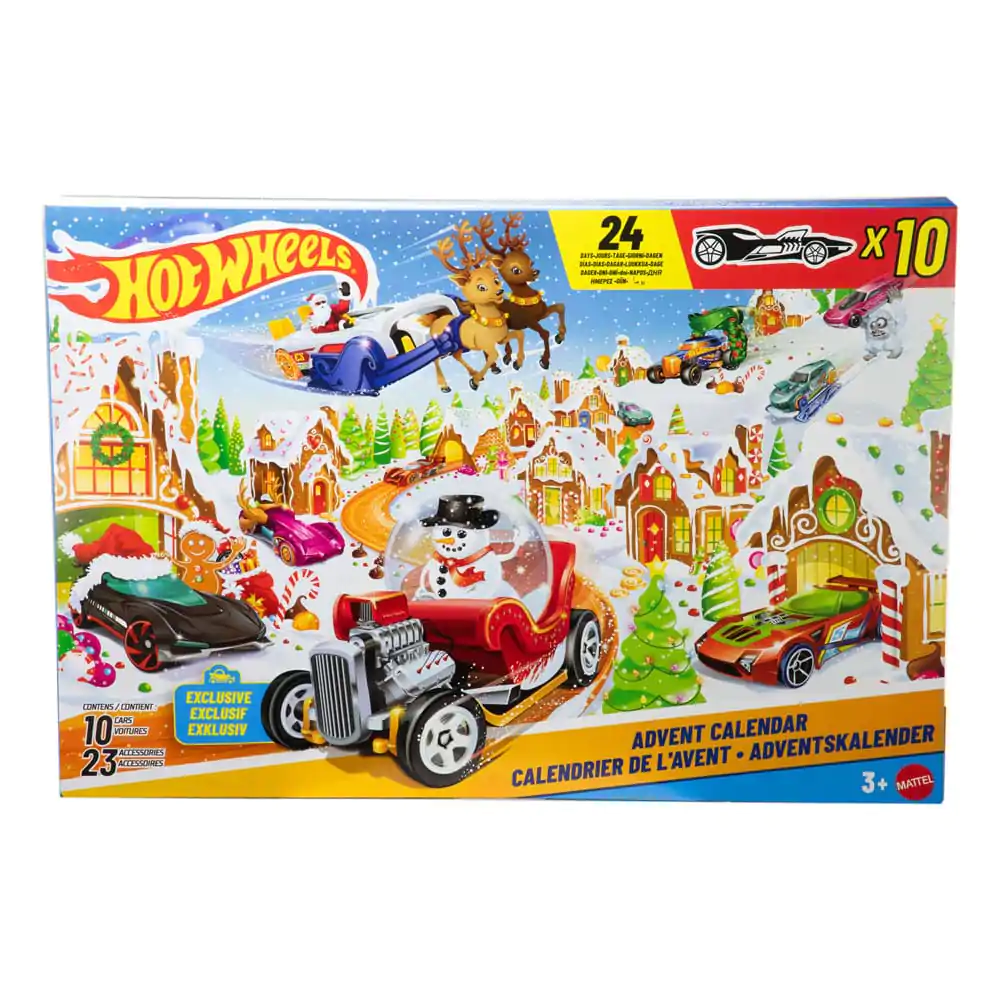 Hot Wheels adventi kalendárium 2025 termékfotó