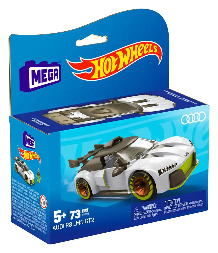 Hot Wheels Audi R8 LMS GT2 MEGA építőkészlet 12 cm termékfotó