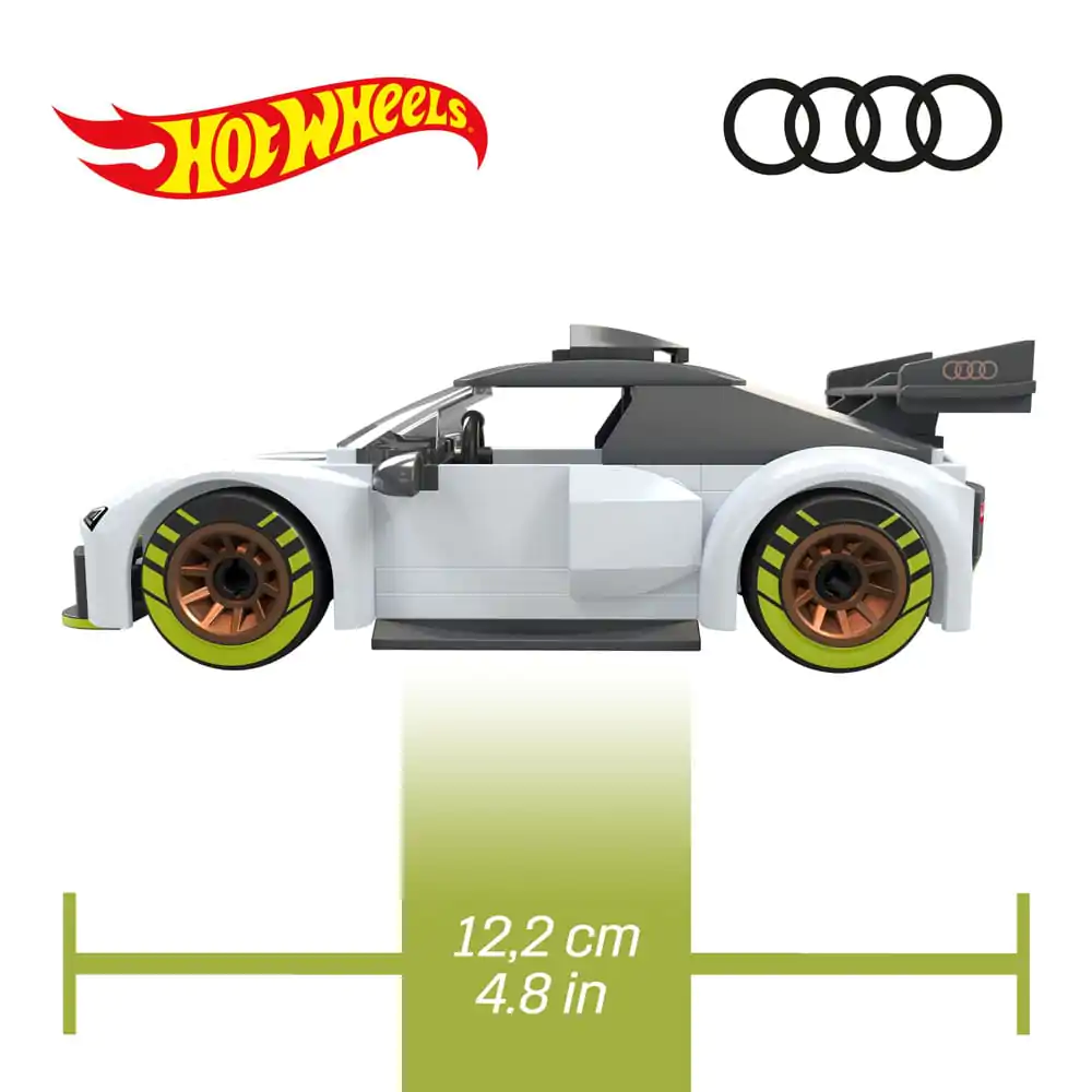 Hot Wheels Audi R8 LMS GT2 MEGA építőkészlet 12 cm termékfotó