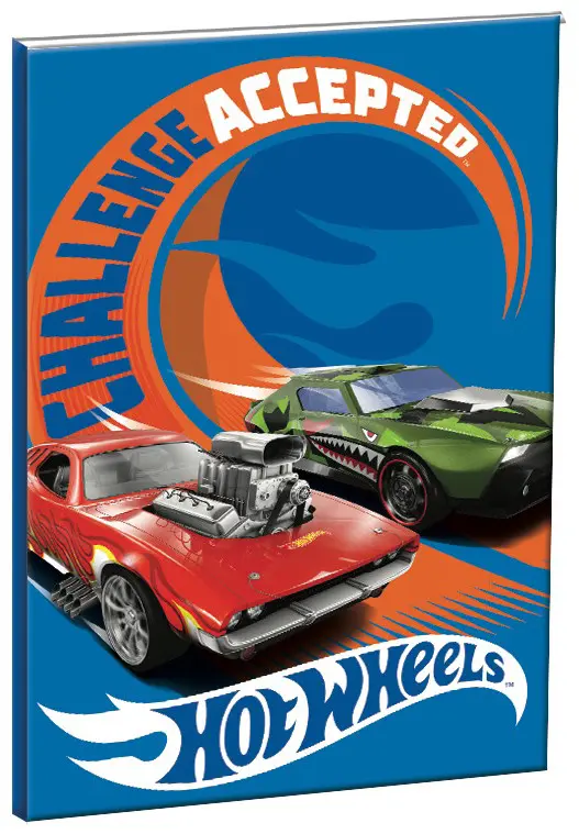 Hot Wheels B/5 vonalas füzet 40 lapos termékfotó