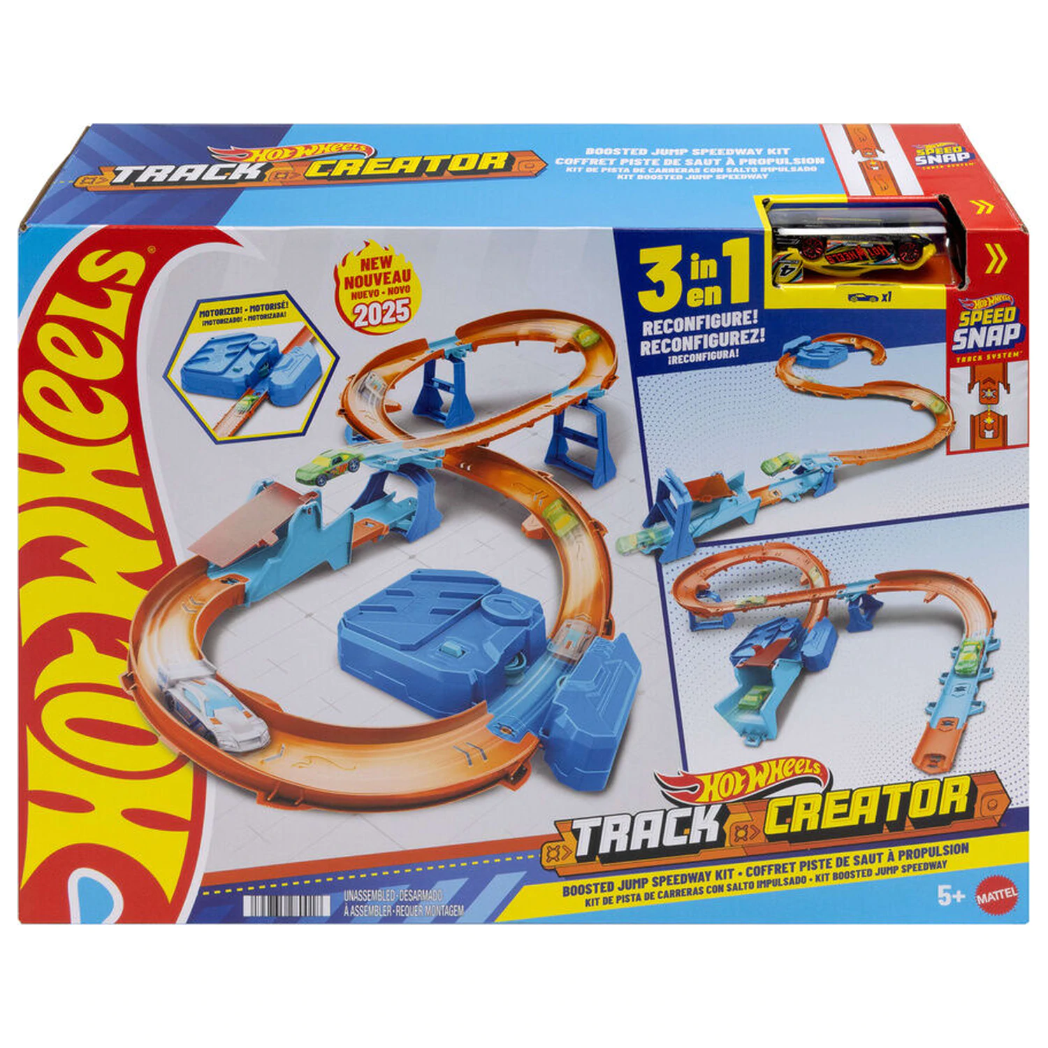 Hot Wheels Boosted Jump Speedway Kit termékfotó
