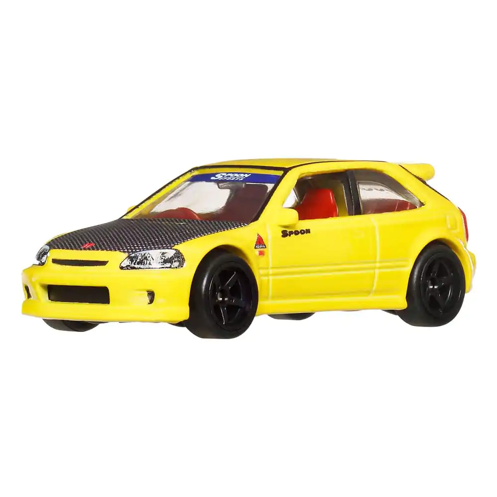 Hot Wheels Car Culture Diecast 1/64 &#039;99 Honda Civic Type R (EK9) &amp; Honda Civic Type R 2 db-os modellautó csomag termékfotó