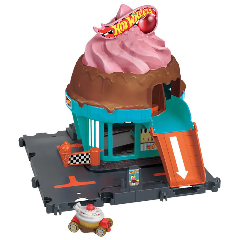 Hot Wheels City Downtown Ice Cream Swirl termékfotó