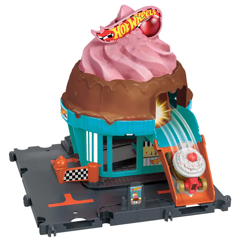 Hot Wheels City Downtown Ice Cream Swirl termékfotó