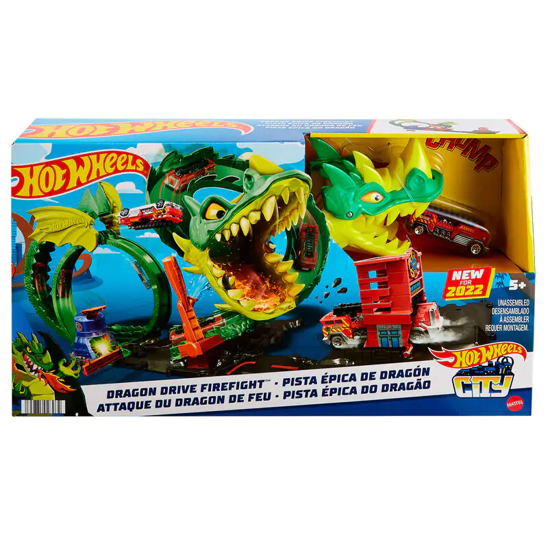 Hot Wheels City Dragon Drive Firefight termékfotó