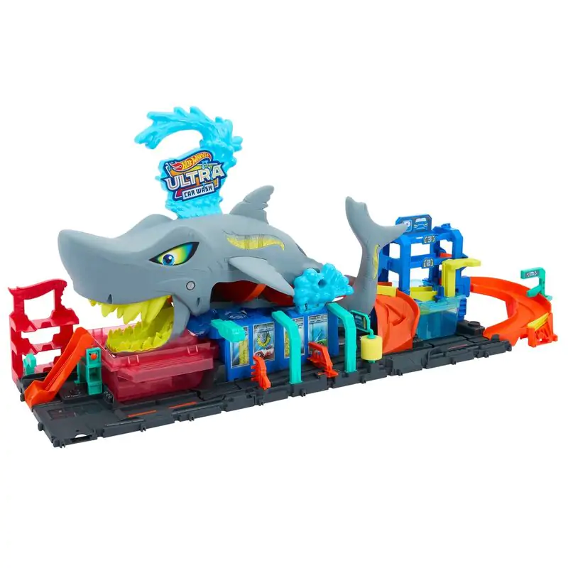 Hot Wheels City Ultra Shark Car Wash termékfotó