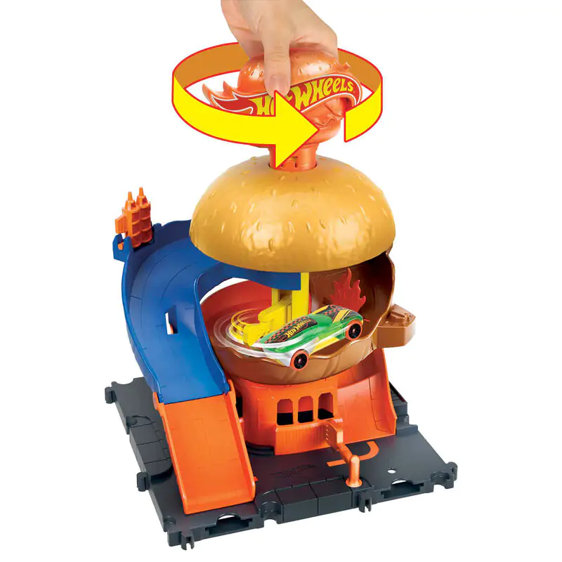 Hot Wheels Downtown Burger Drive-Thru termékfotó