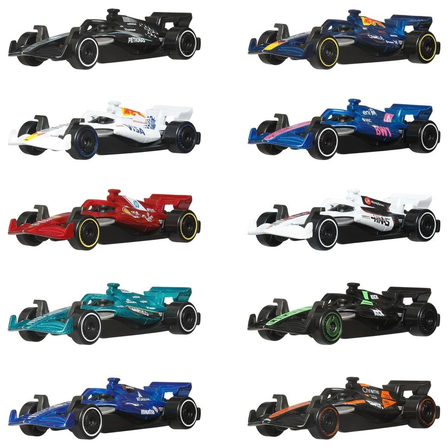 Hot Wheels F1 10 db-os autó csomag termékfotó