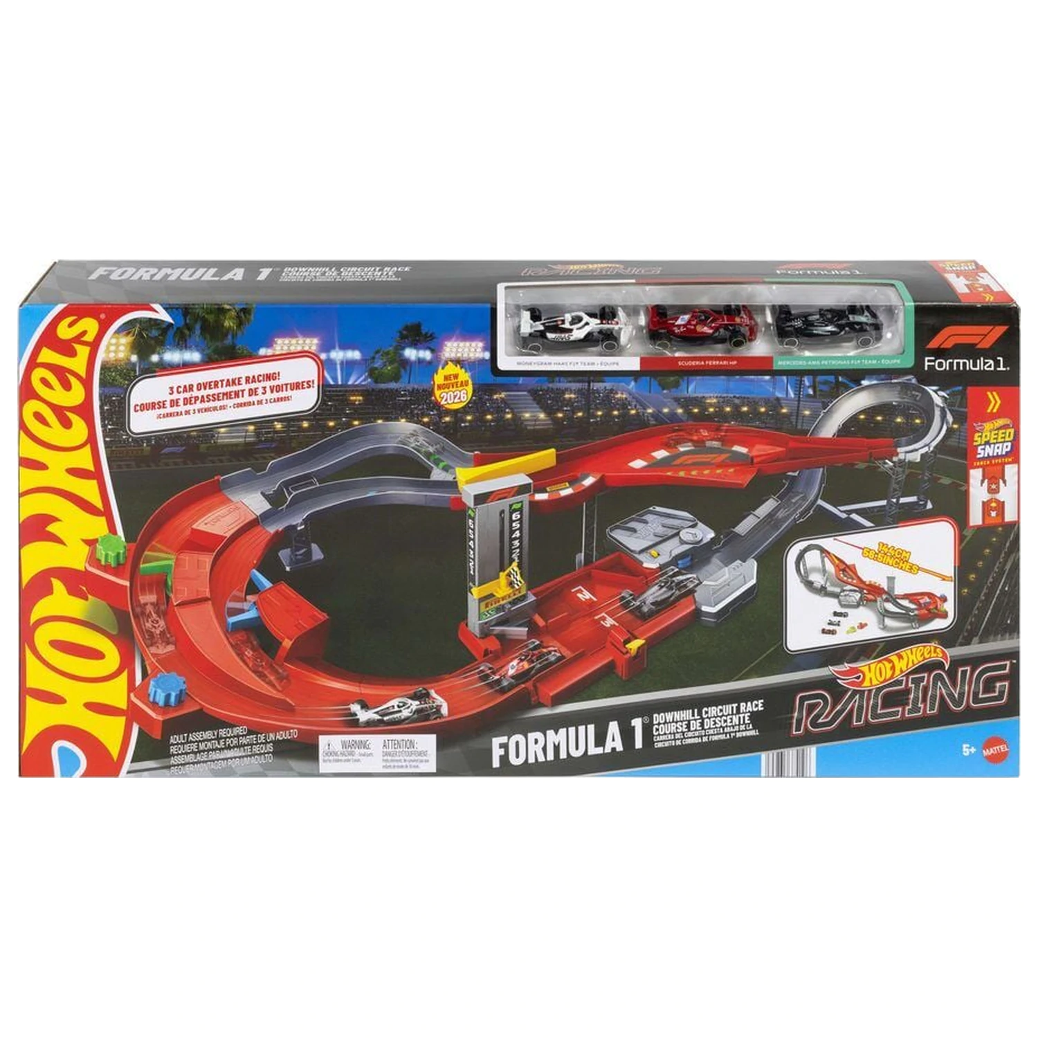 Hot Wheels Formula 1 versenypálya játék termékfotó