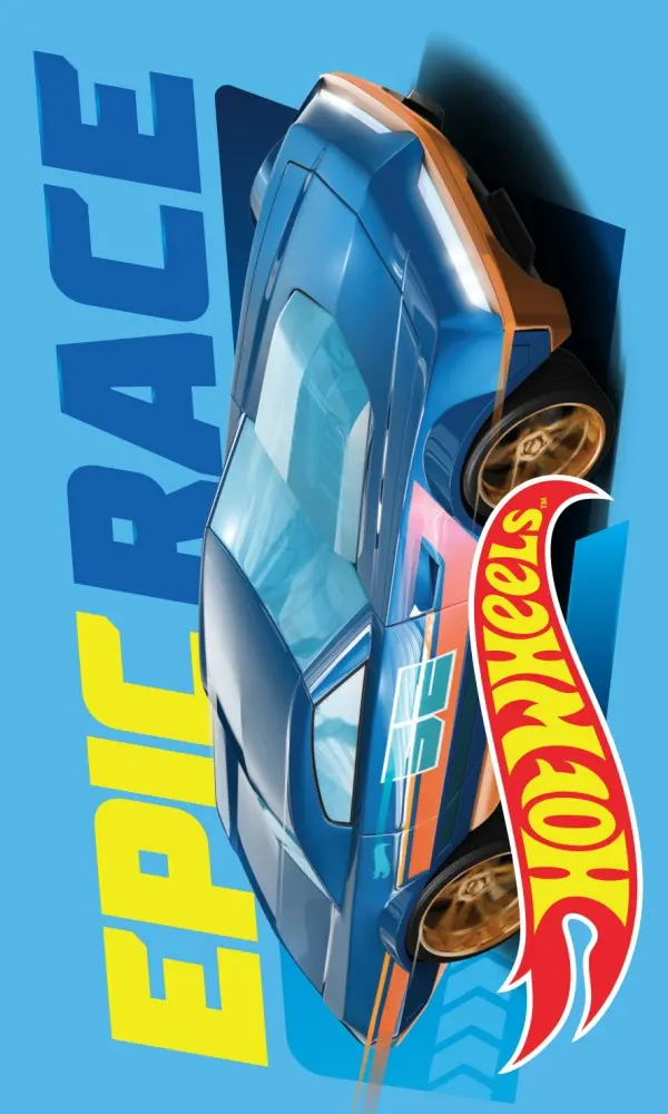 Hot Wheels kéztörlő arctörlő, törölköző 30*50cm termékfotó