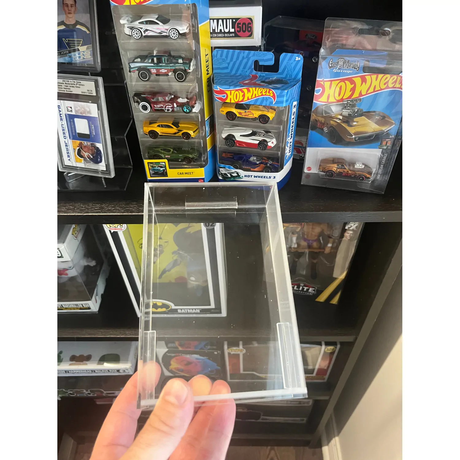 Hot Wheels Mainline 2 db-os akril védőtok csomag termékfotó