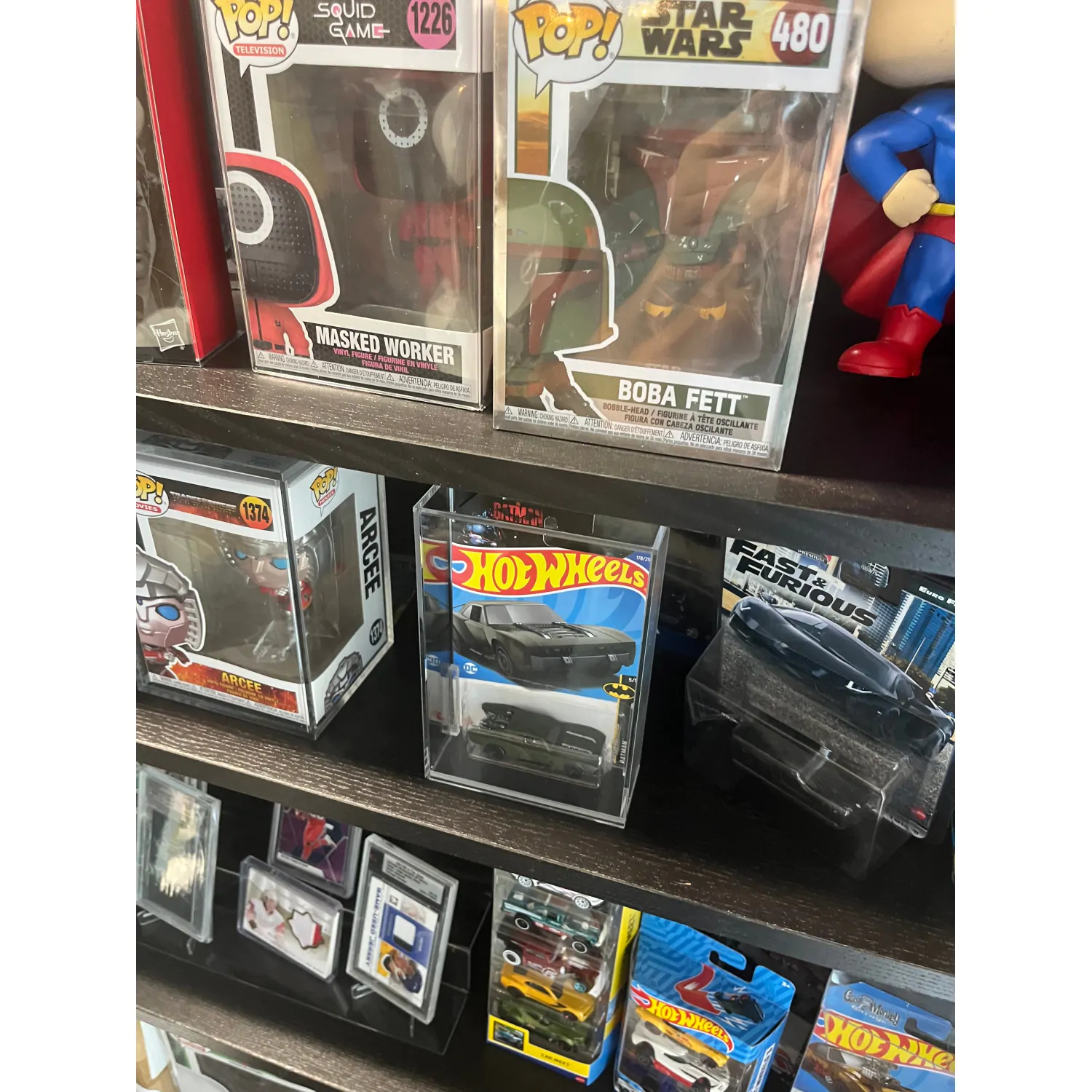 Hot Wheels Mainline 2 db-os akril védőtok csomag termékfotó