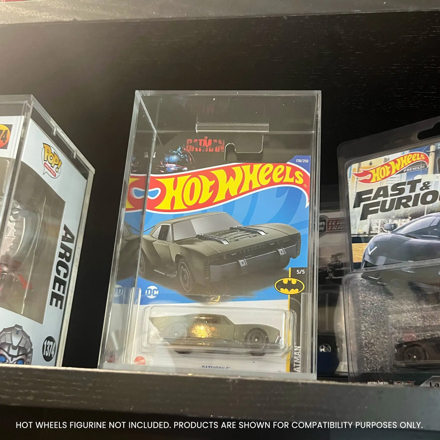 Hot Wheels Mainline 2 db-os akril védőtok csomag termékfotó
