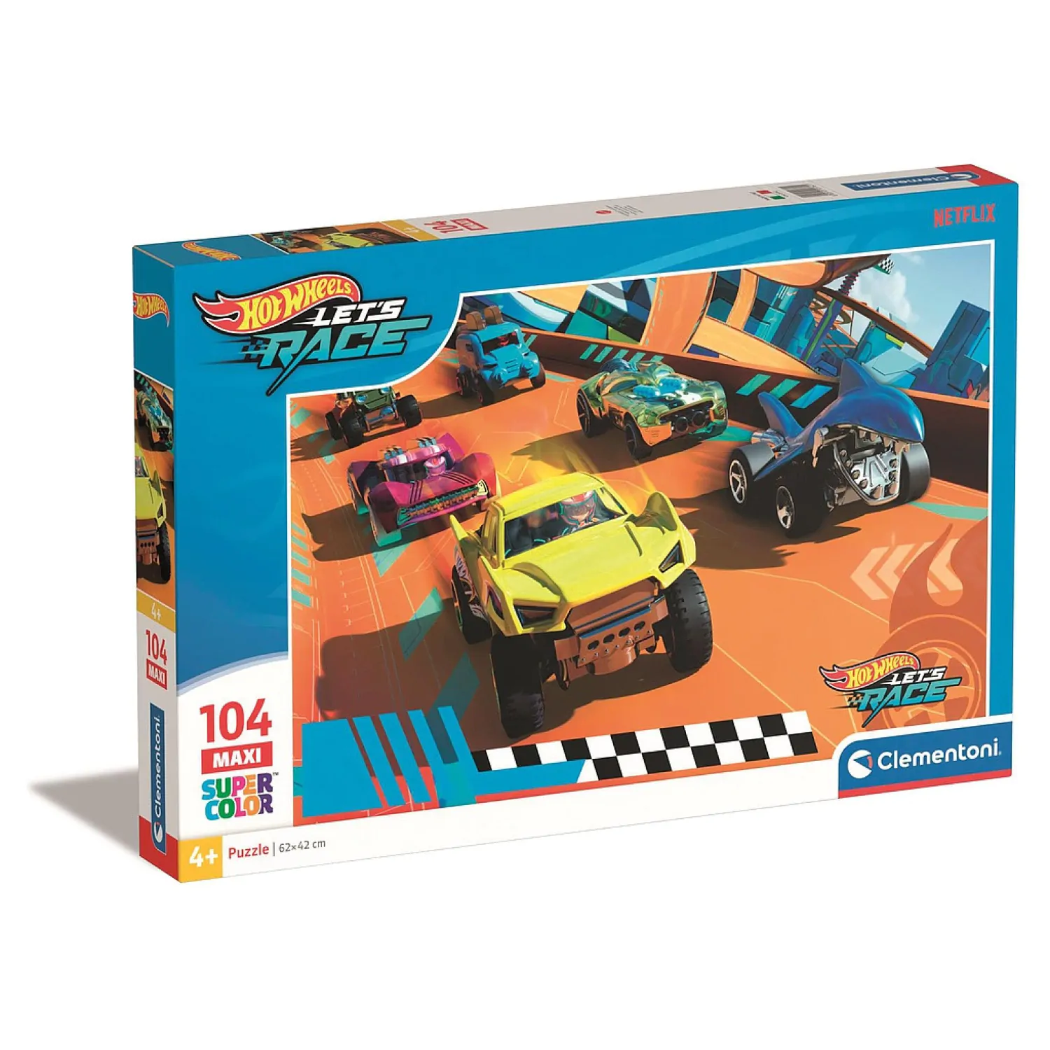 Hot Wheels maxi puzzle 104db-os termékfotó