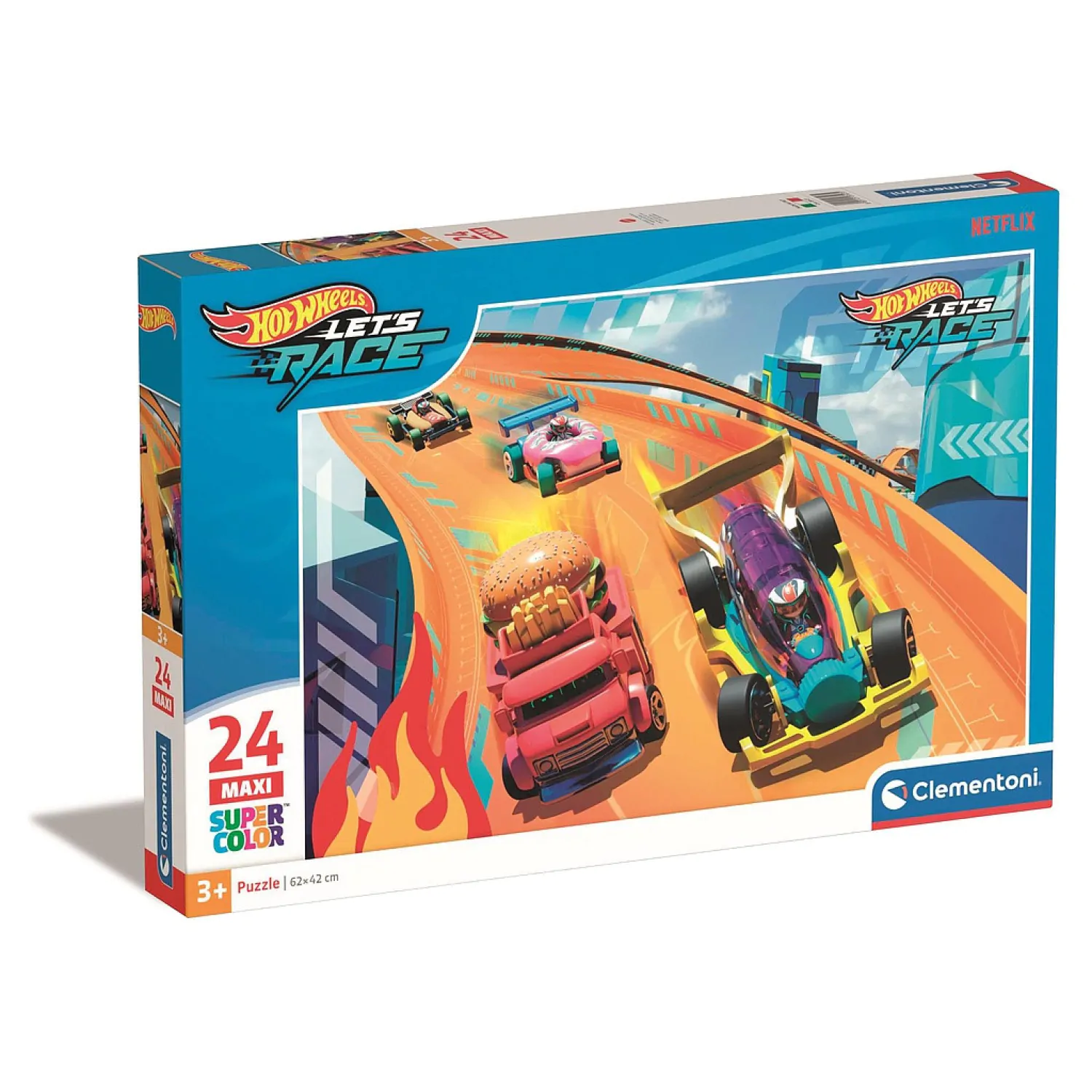 Hot Wheels maxi puzzle 24db-os termékfotó