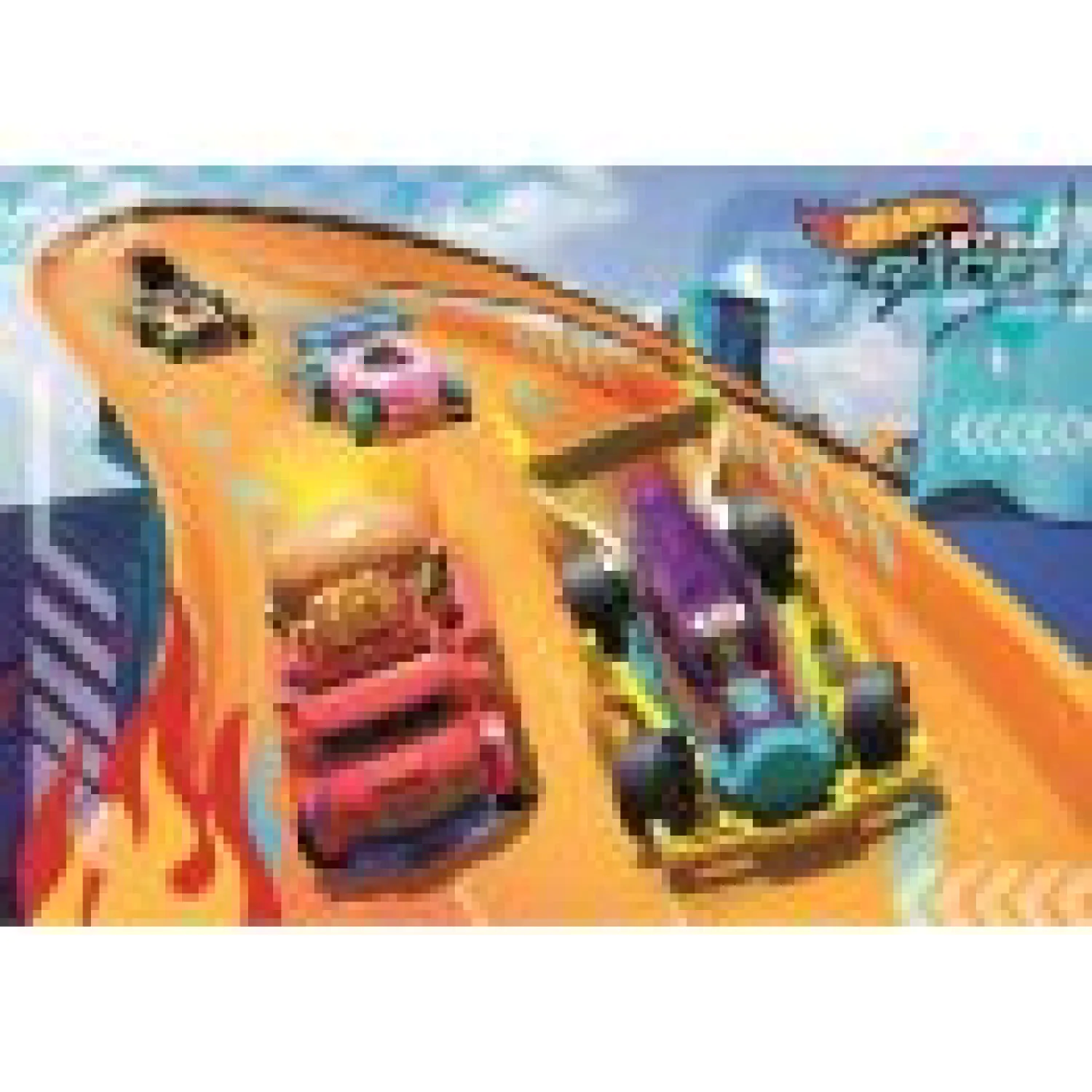 Hot Wheels maxi puzzle 24db-os termékfotó