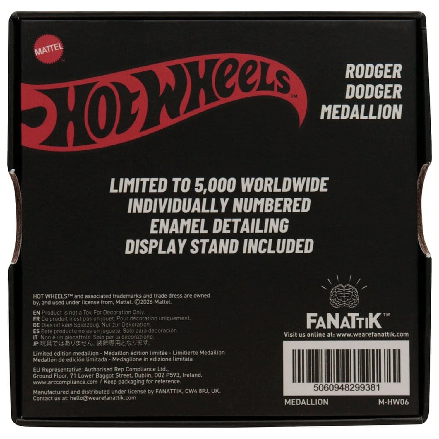 Hot Wheels Medallion Rodger Dodger Limitált kiadás termékfotó