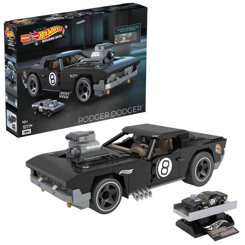 Hot Wheels Mega Construx Construction Set Rodger Dodger 31 cm termékfotó