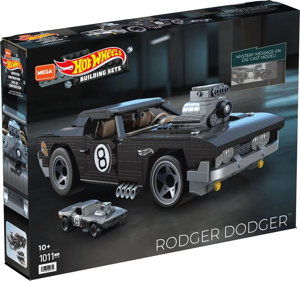 Hot Wheels Mega Construx Construction Set Rodger Dodger 31 cm termékfotó