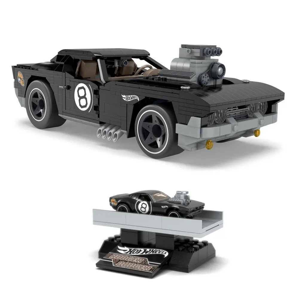 Hot Wheels Mega Construx Construction Set Rodger Dodger 31 cm termékfotó