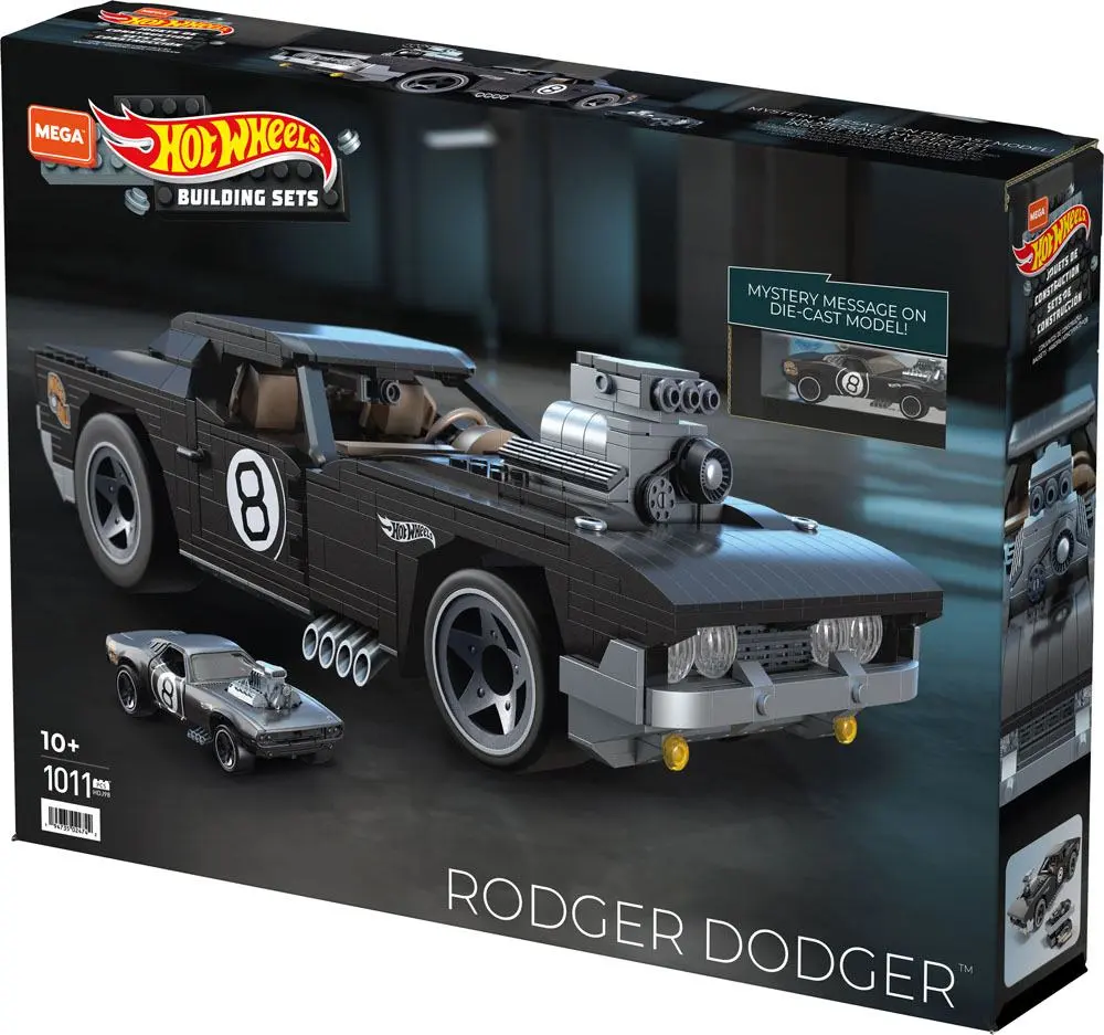 Hot Wheels Mega Construx Construction Set Rodger Dodger 31 cm termékfotó