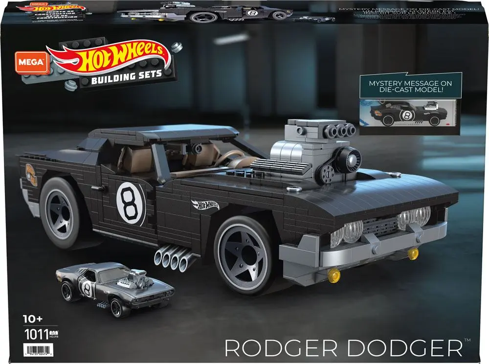 Hot Wheels Mega Construx Construction Set Rodger Dodger 31 cm termékfotó