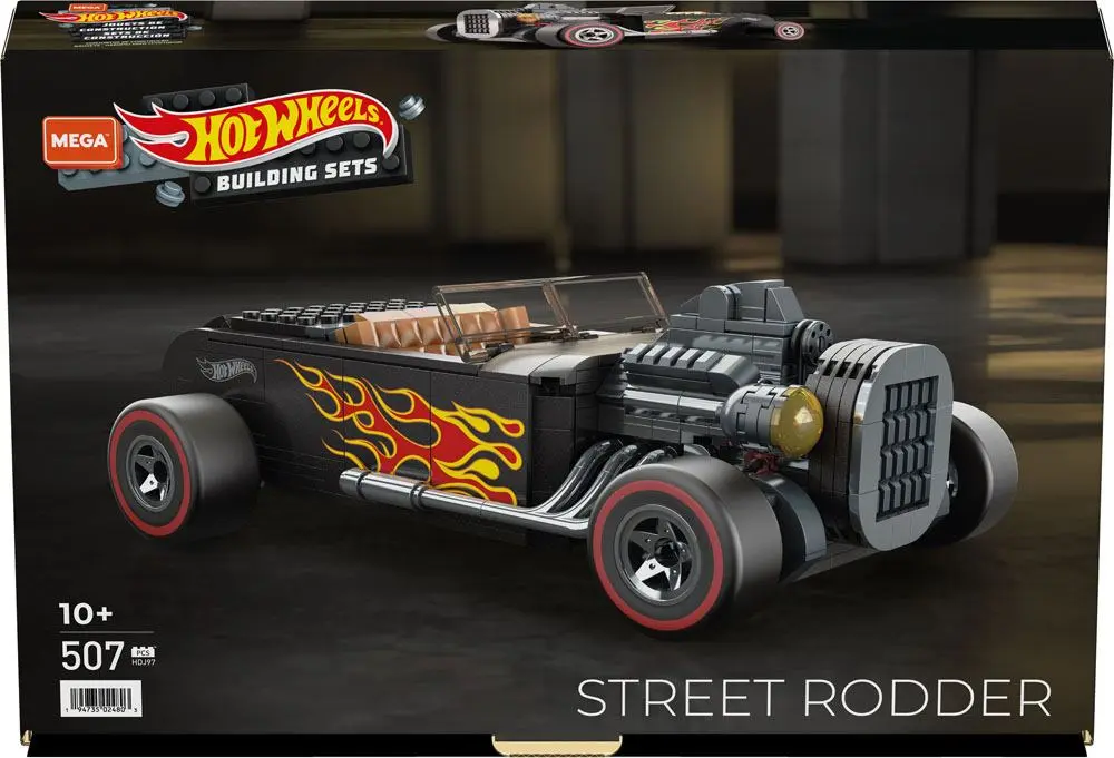 Hot Wheels Mega Construx Construction Set Street Rodder 23 cm termékfotó