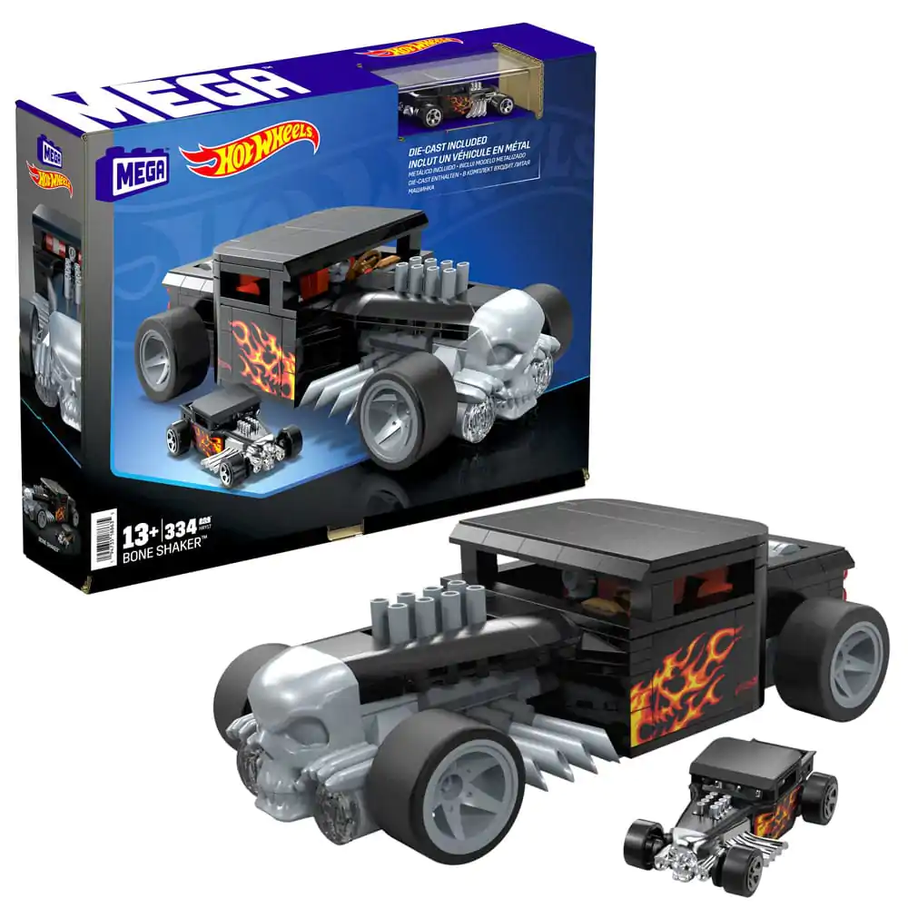 Hot Wheels MEGA Construction Set 1/24 Bone Shaker 20 cm termékfotó