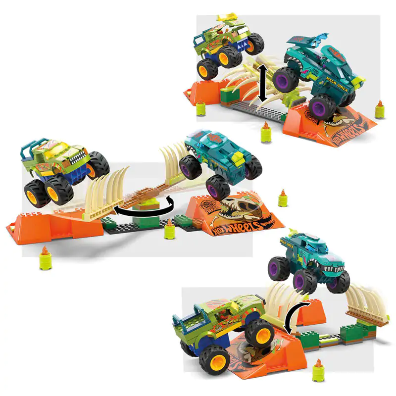 Hot Wheels Mega-Wrex Monster Trucks MEGA Construx termékfotó