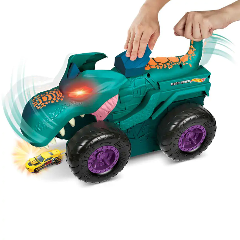 Hot Wheels Monster Trucks Car Chompin Mega Wrex termékfotó