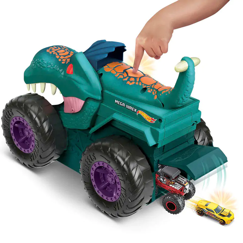 Hot Wheels Monster Trucks Car Chompin Mega Wrex termékfotó