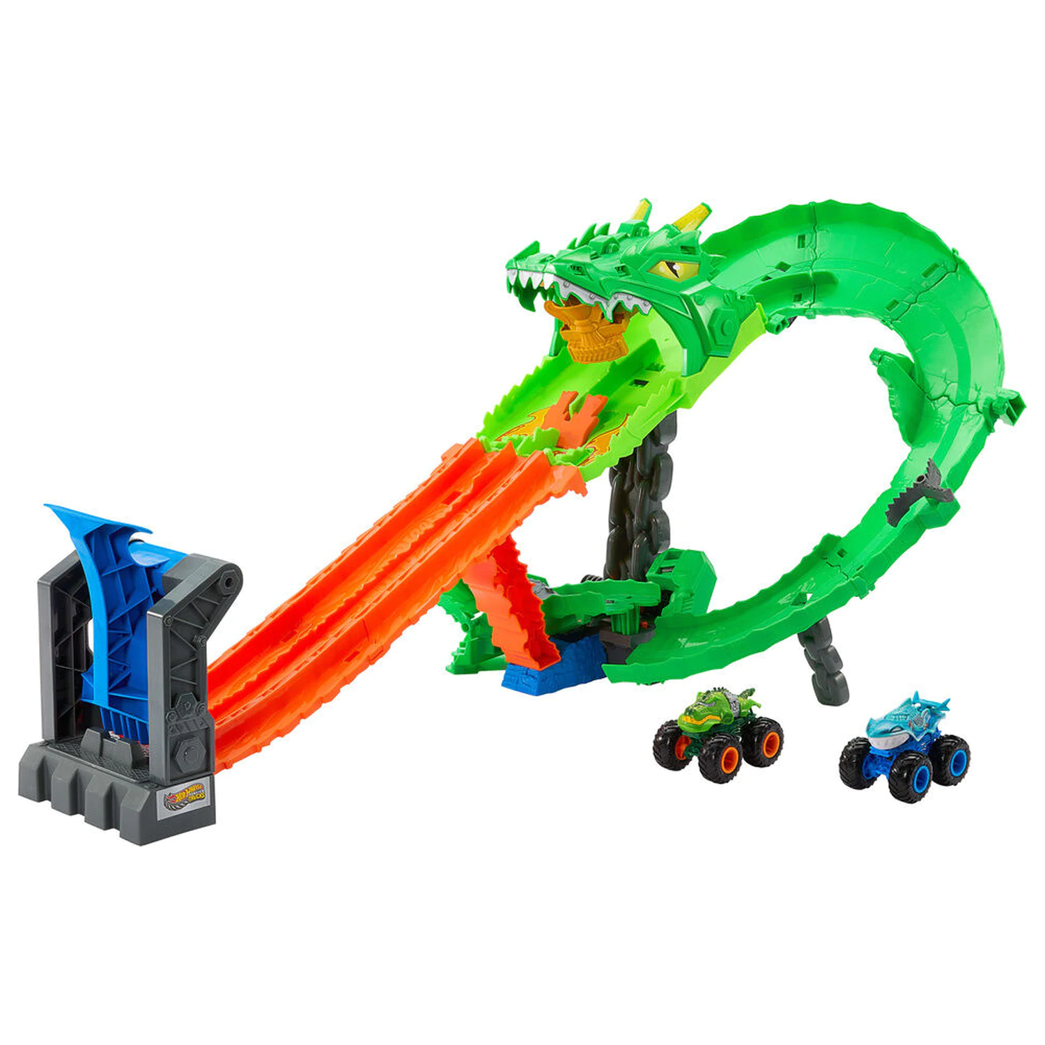 Hot Wheels Monster Trucks Dragon Demolition termékfotó