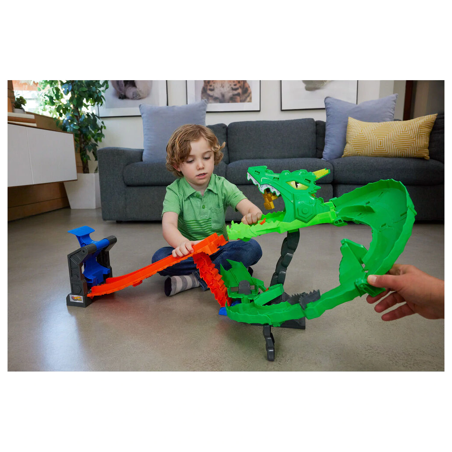 Hot Wheels Monster Trucks Dragon Demolition termékfotó