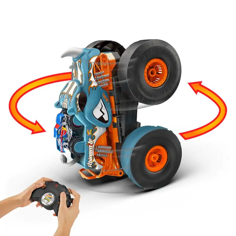 Hot Wheels Monster Trucks Rhinomite radio control car termékfotó