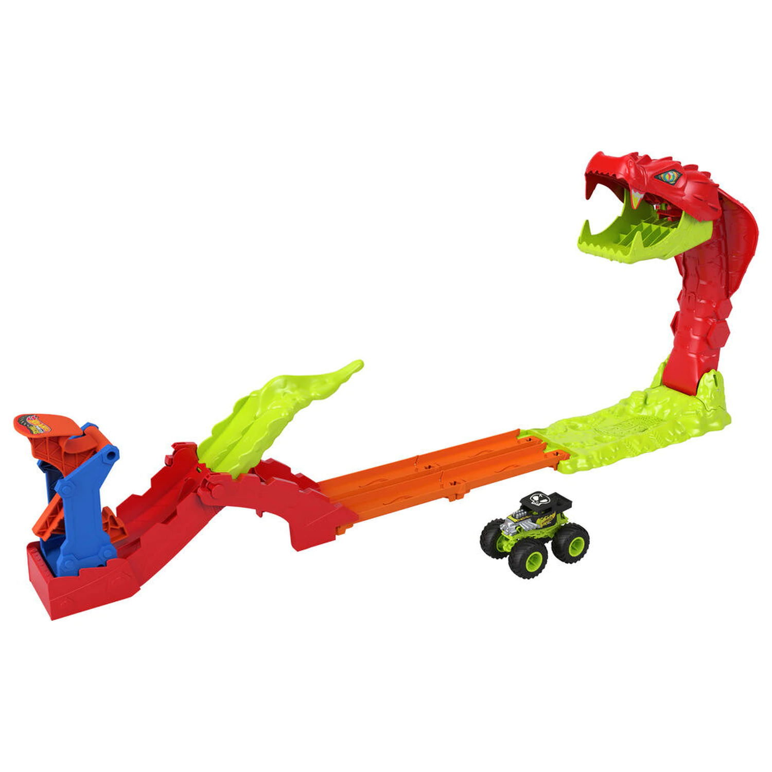 Hot Wheels Monster Trucks Snake Bite játékszett termékfotó