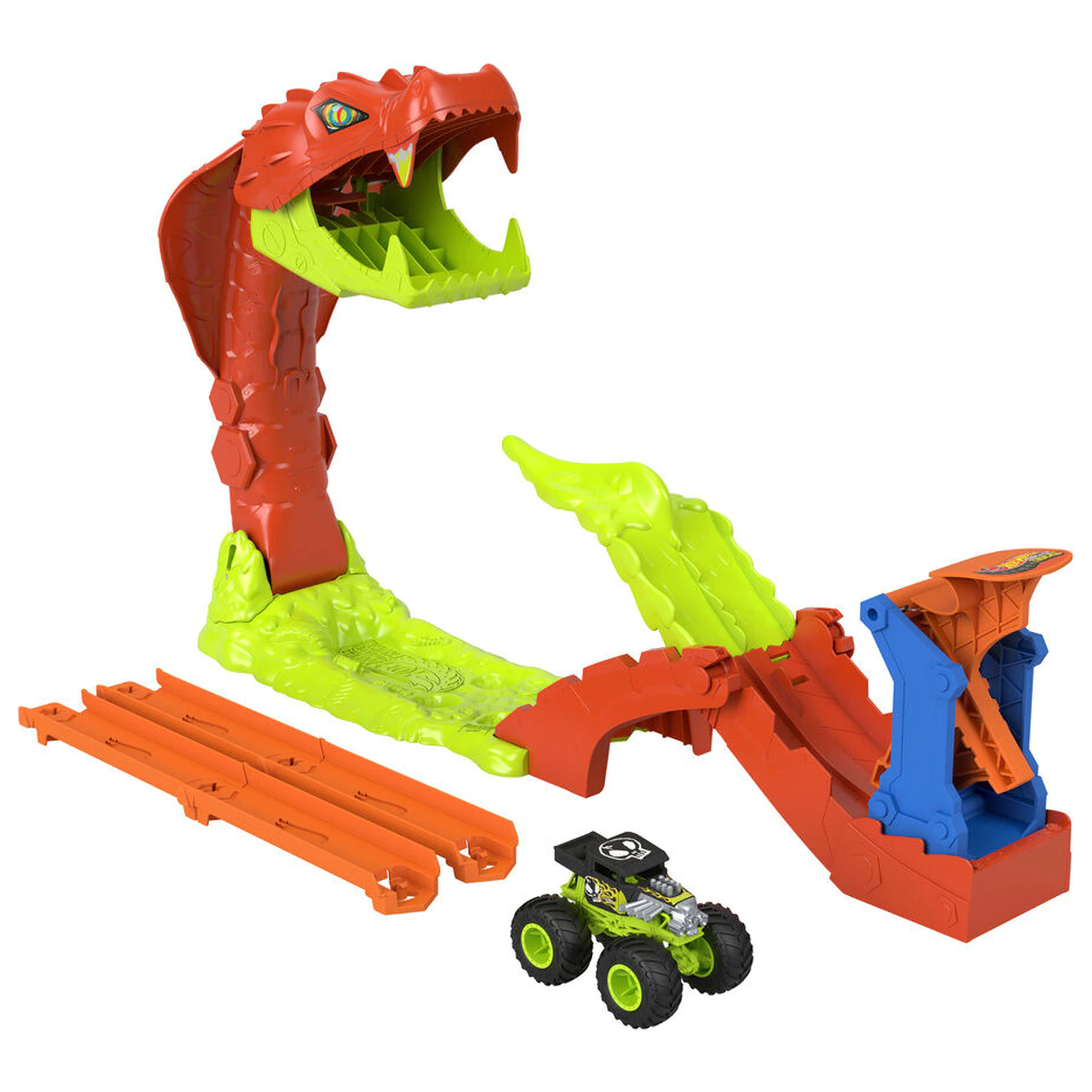 Hot Wheels Monster Trucks Snake Bite játékszett termékfotó