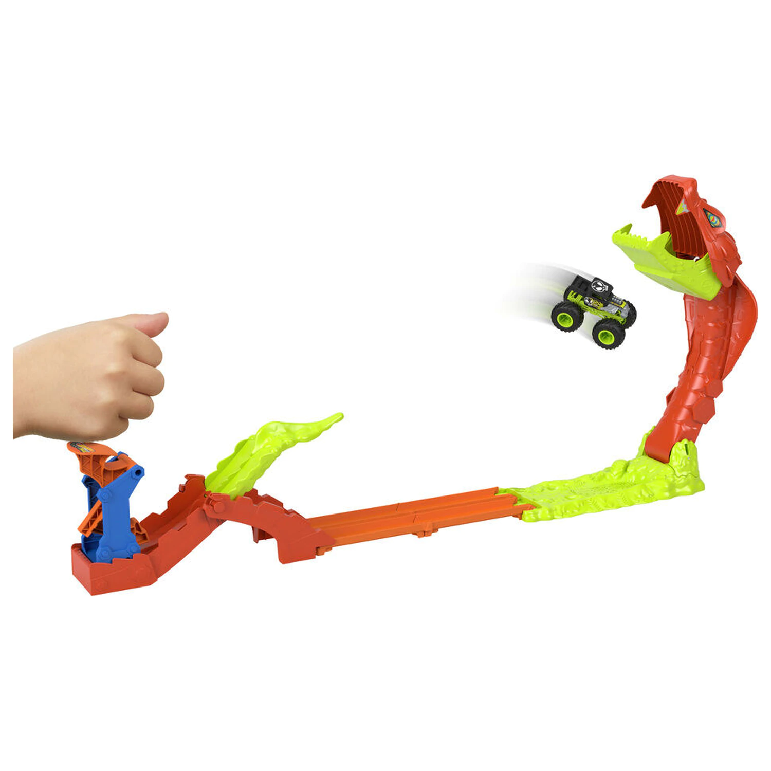 Hot Wheels Monster Trucks Snake Bite játékszett termékfotó