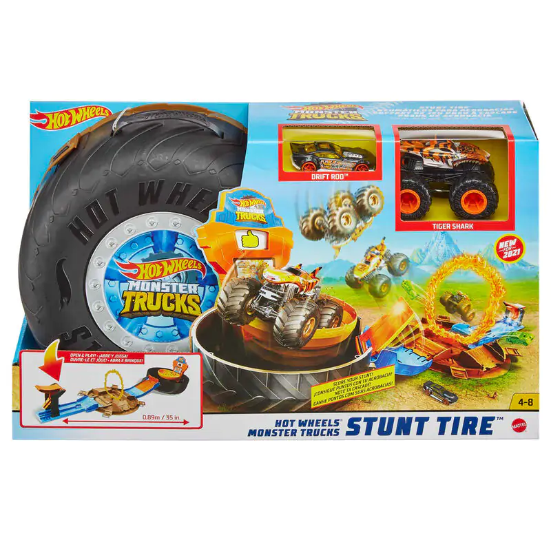 Hot Wheels Monster Trucks Stunt Tire termékfotó