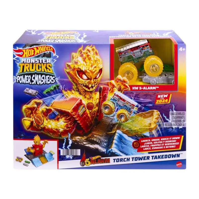 Hot Wheels Monster Trucks Torch Tower Takedown termékfotó