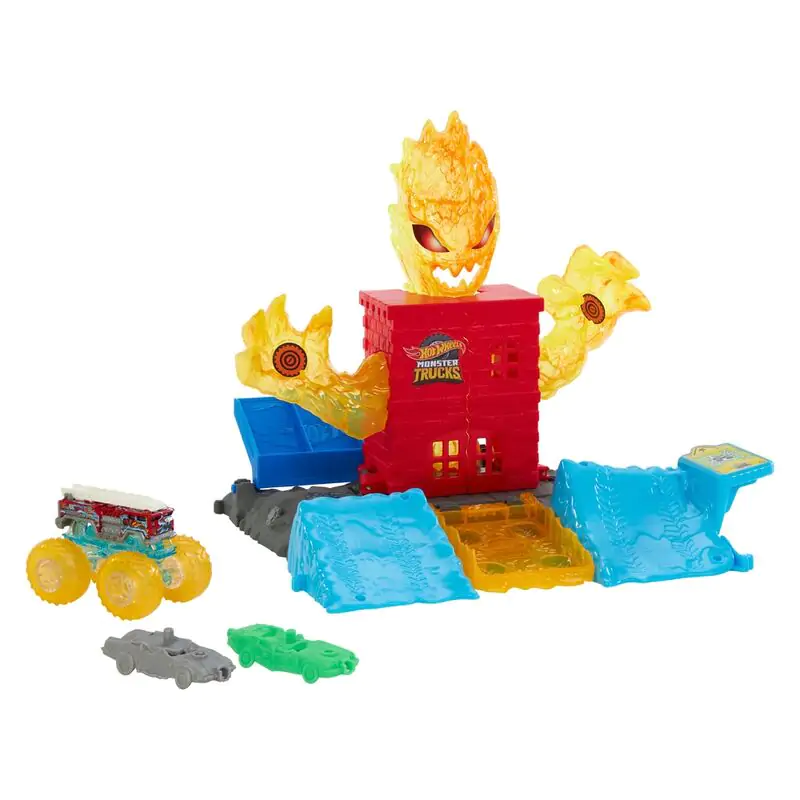 Hot Wheels Monster Trucks Torch Tower Takedown termékfotó