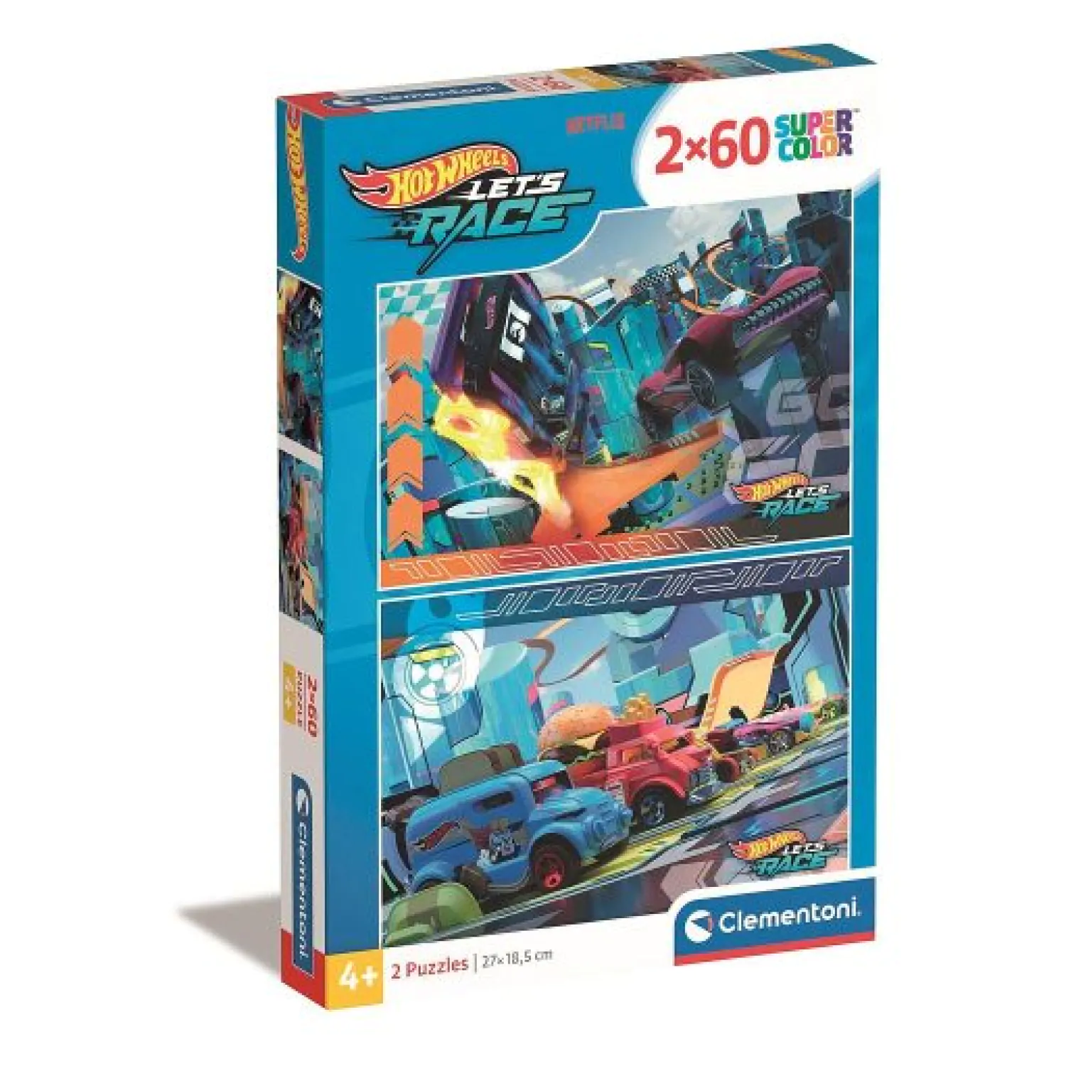 Hot Wheels puzzle 2x60db-os termékfotó
