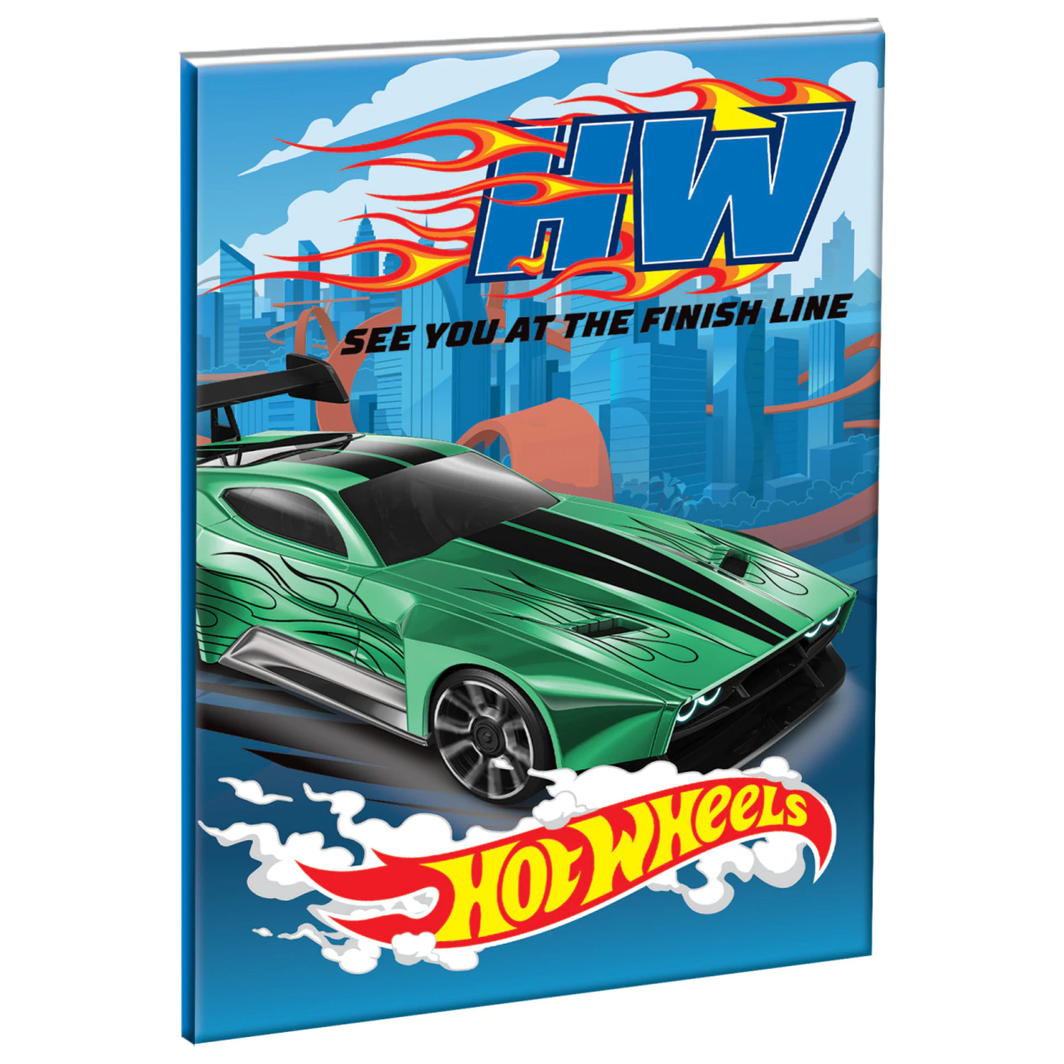 Hot Wheels Race B/5 vonalas füzet 40 lapos termékfotó