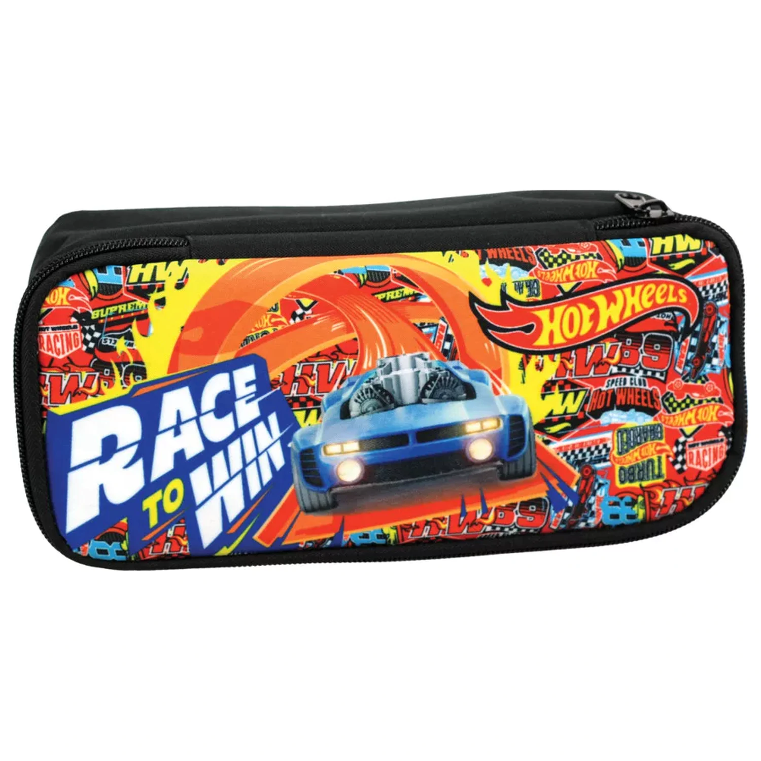 Hot Wheels Race to Win 2 rekeszes tolltartó 23,5 cm termékfotó