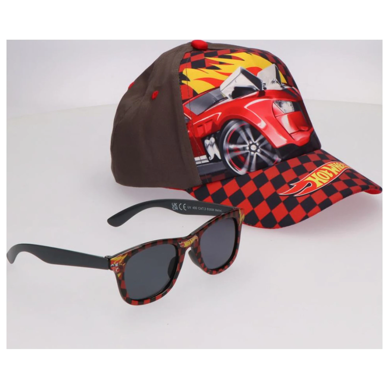 Hot Wheels Racing napszemüveg és baseball sapka szett termékfotó