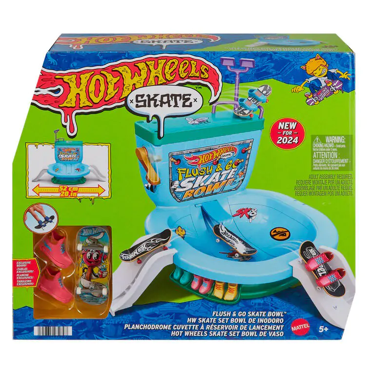 Hot Wheels Skate Flush & Go Skate Schüssel termékfotó