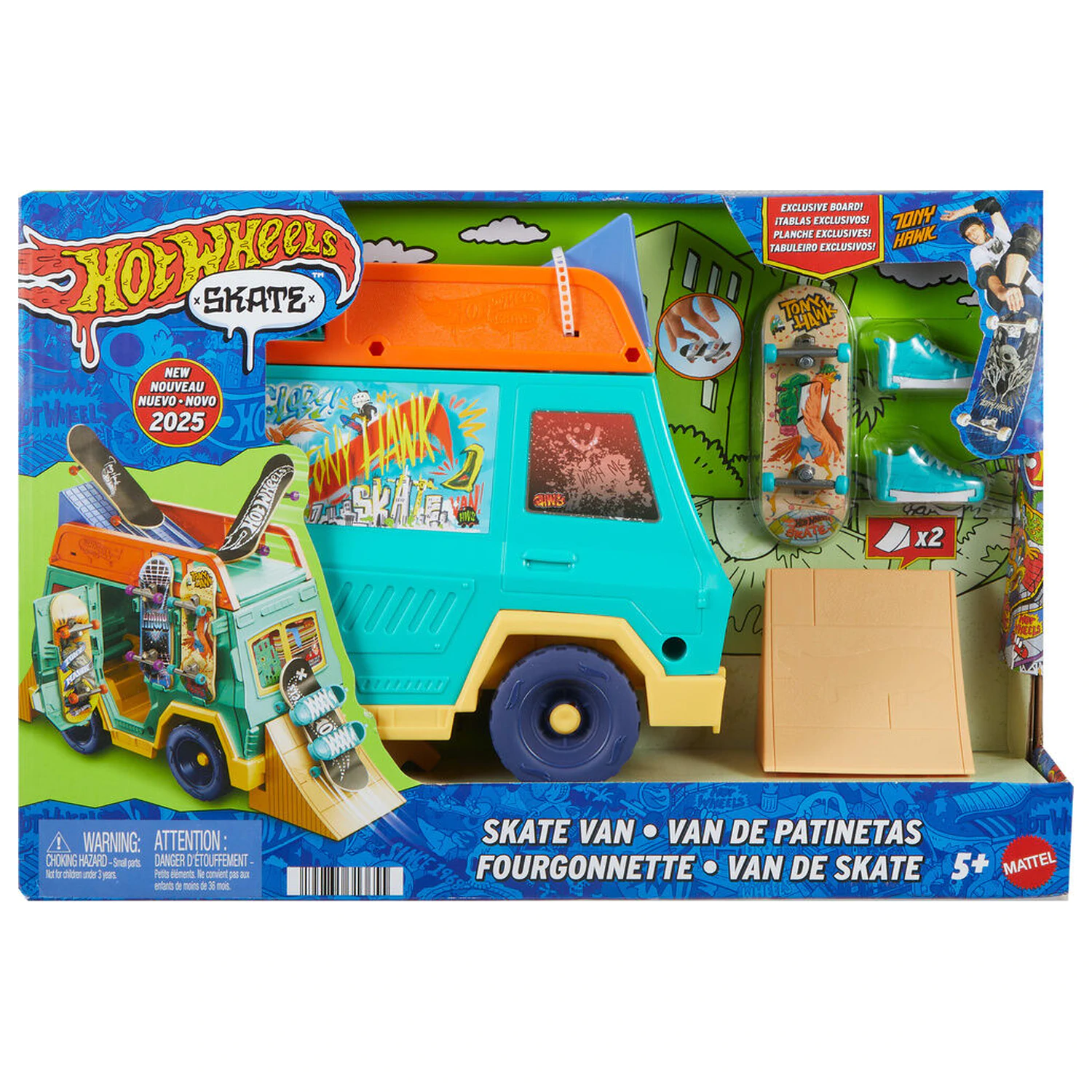 Hot Wheels Skate Van játékkészlet termékfotó