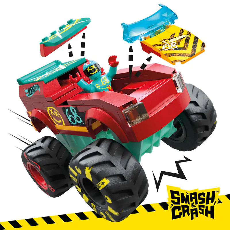 Hot Wheels Smash & Crash Demo Derby Extreme Trick Course MEGA Construx termékfotó