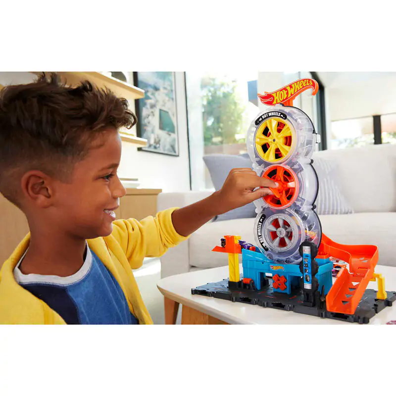Hot Wheels Super Twist Tire Shop termékfotó